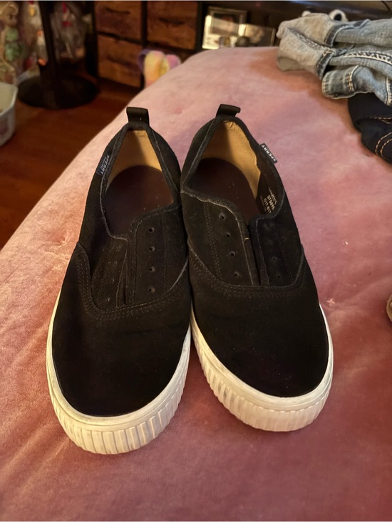 Sperry Shoes - Sperry Sneakers Shoes Womens Size 10 Top Sider Black Suede Low top